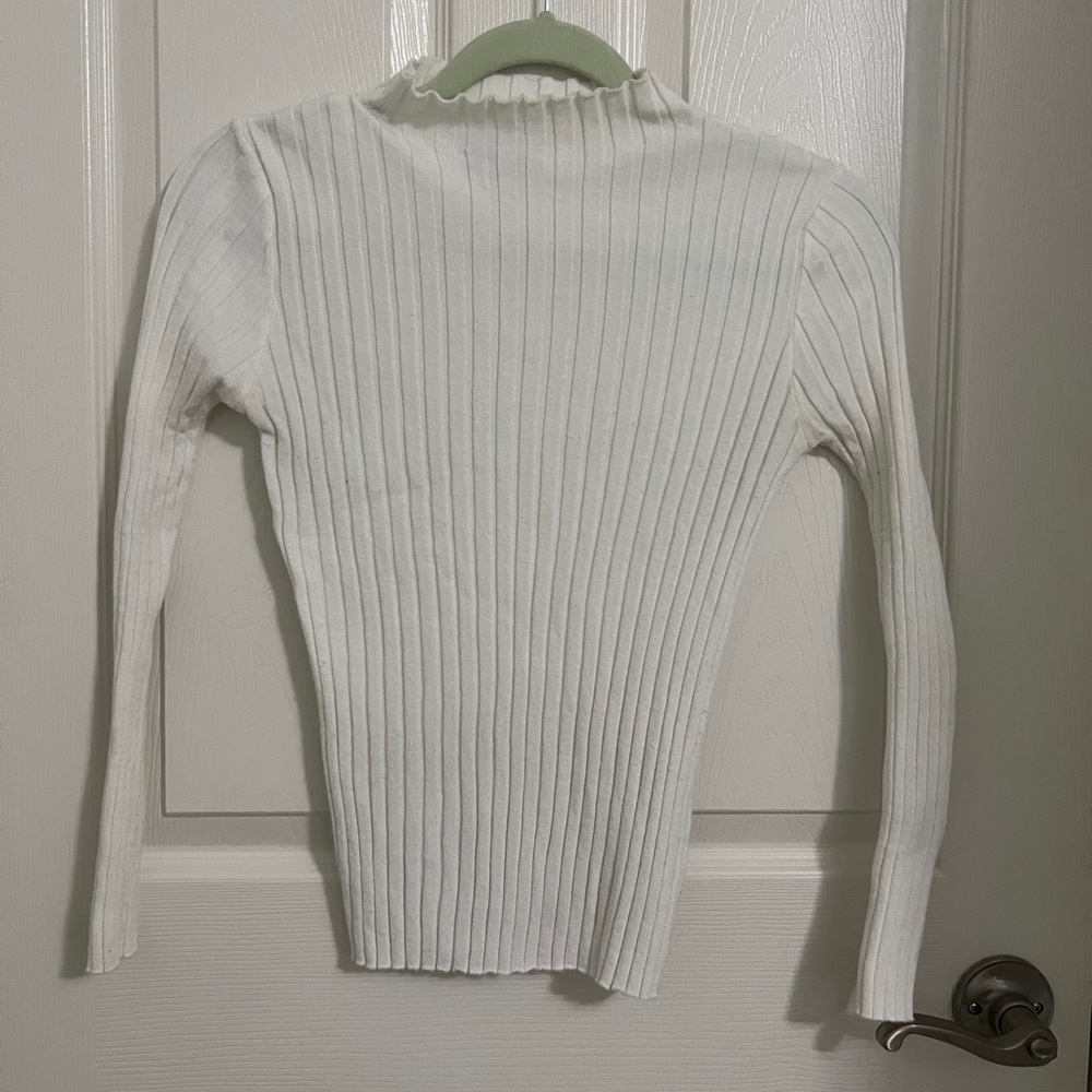 Princess Polly The Butler Ribbed Mock Neck Sweater